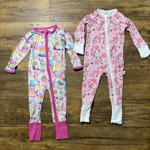 Birdie Bean & Sleep Ducks Bamboo Baby Pajama Onesie Bundle